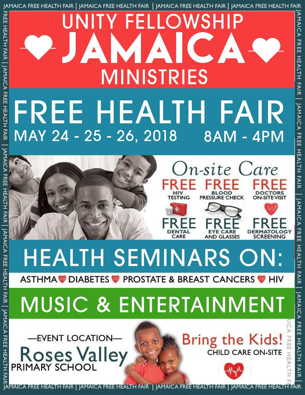 Fundraiser by Nevin Powell 4th Annual Jamaican Health Fair