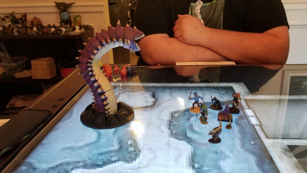 fundraiser by brian curry dungeons and dragons gaming table